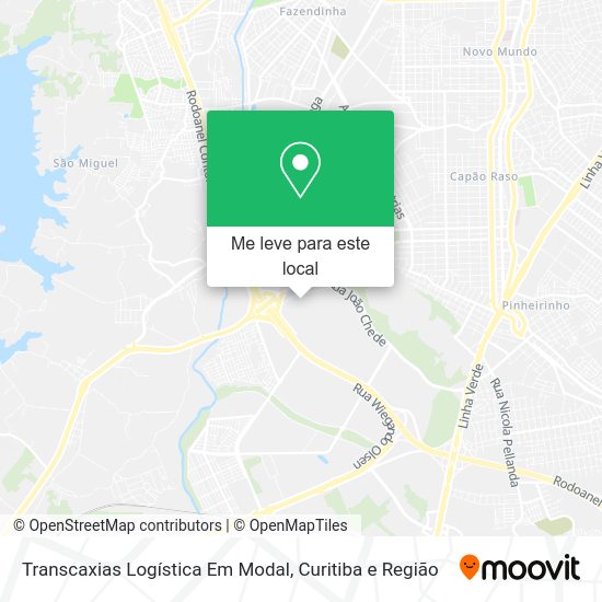 Transcaxias Logística Em Modal mapa