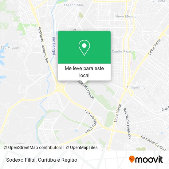 Sodexo Filial mapa
