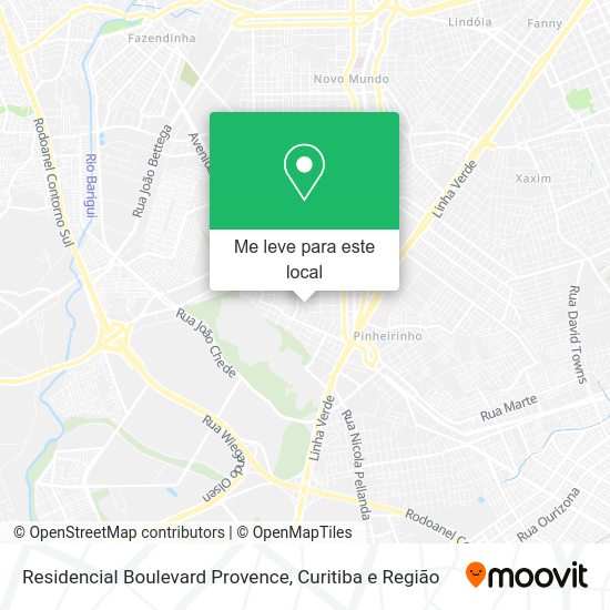 Residencial Boulevard Provence mapa