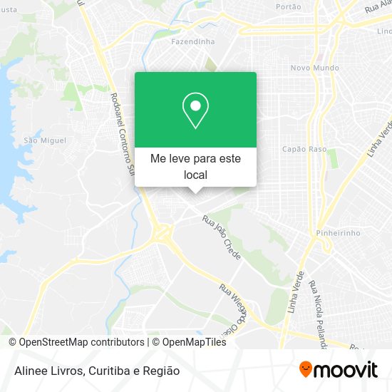 Alinee Livros mapa