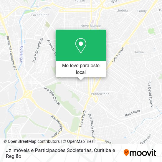 Jz Imóveis e Participacoes Societarias mapa