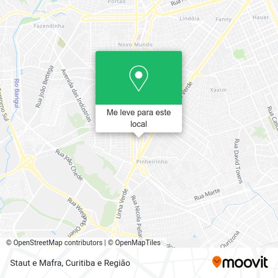 Staut e Mafra mapa
