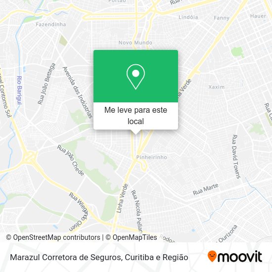 Marazul Corretora de Seguros mapa