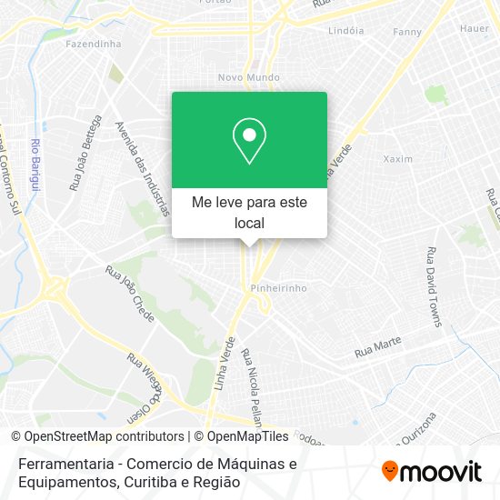 Ferramentaria - Comercio de Máquinas e Equipamentos mapa