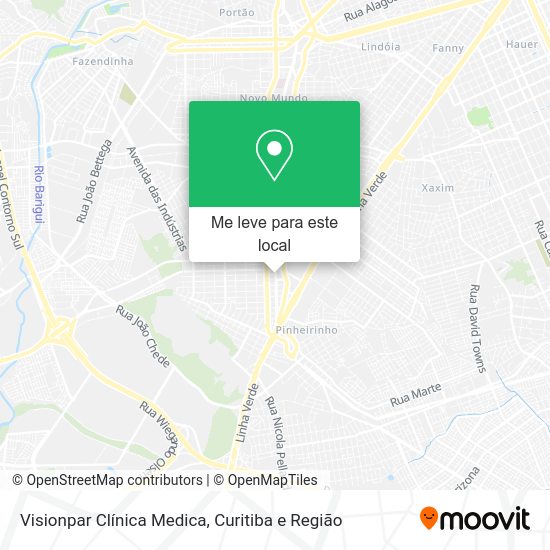 Visionpar Clínica Medica mapa