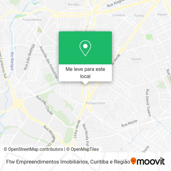 Ftw Empreendimentos Imobiliários mapa