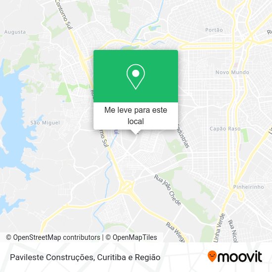 Pavileste Construções mapa
