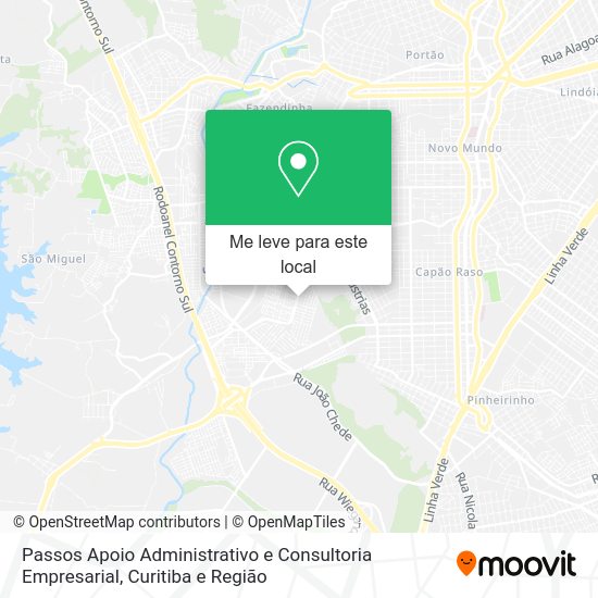 Passos Apoio Administrativo e Consultoria Empresarial mapa