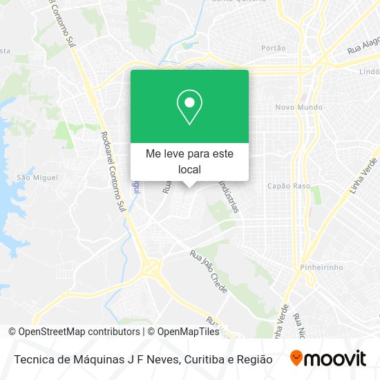 Tecnica de Máquinas J F Neves mapa