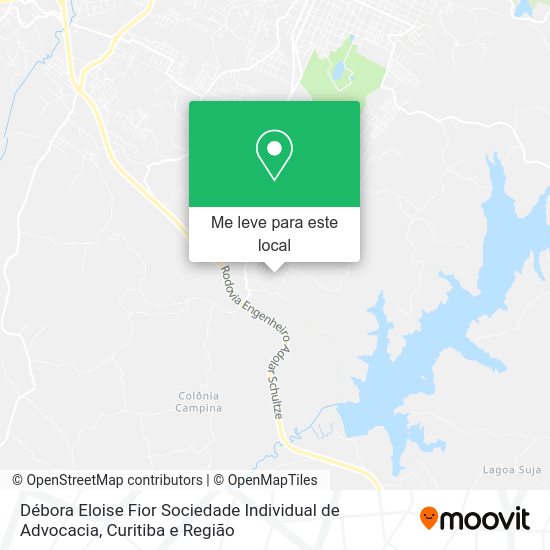 Débora Eloise Fior Sociedade Individual de Advocacia mapa
