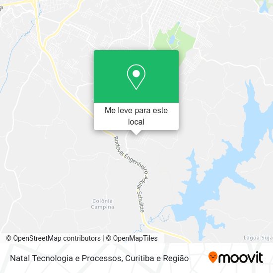 Natal Tecnologia e Processos mapa