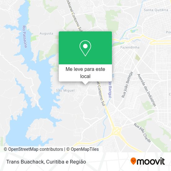 Trans Buachack mapa