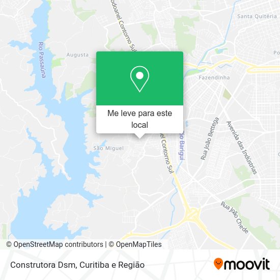 Construtora Dsm mapa