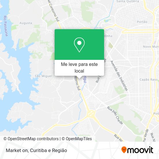 Market on mapa