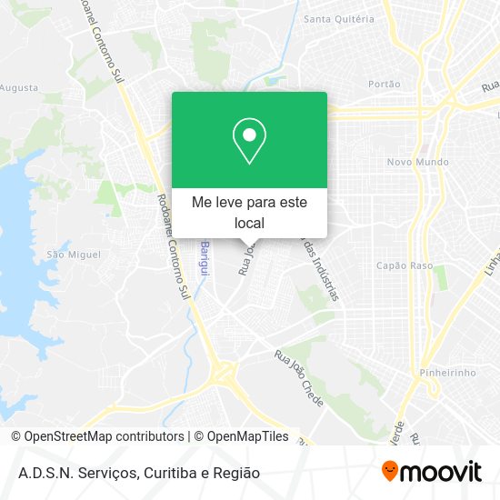 A.D.S.N. Serviços mapa