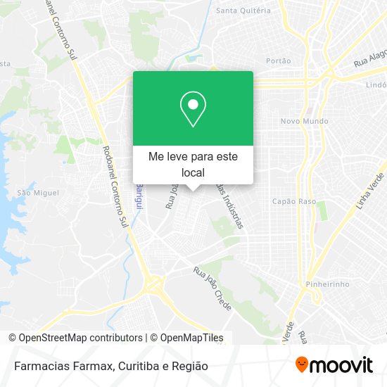 Farmacias Farmax mapa