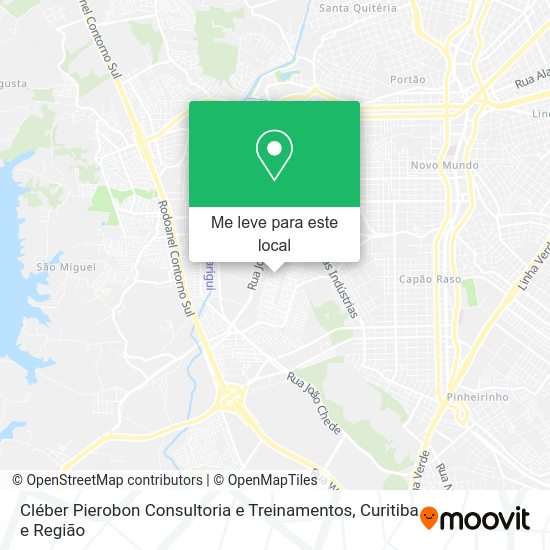 Cléber Pierobon Consultoria e Treinamentos mapa
