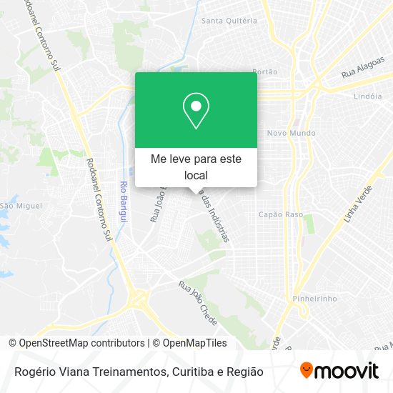 Rogério Viana Treinamentos mapa