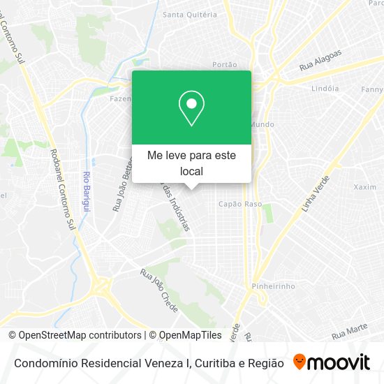Condomínio Residencial Veneza I mapa