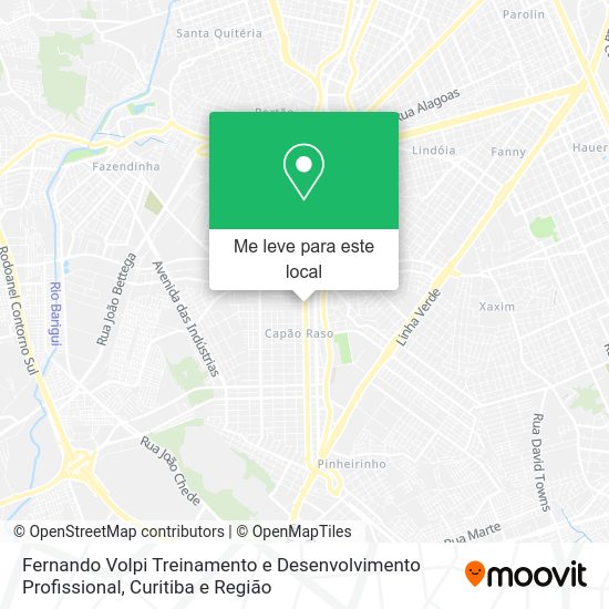 Fernando Volpi Treinamento e Desenvolvimento Profissional mapa