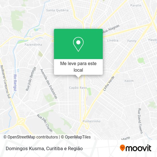 Domingos Kusma mapa