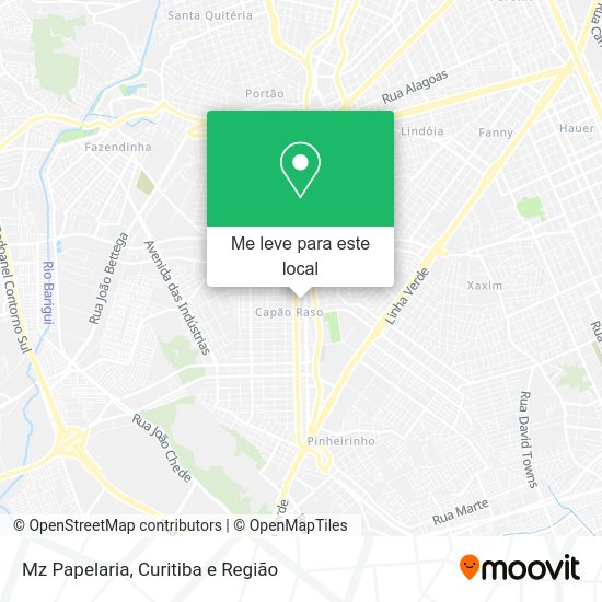 Mz Papelaria mapa