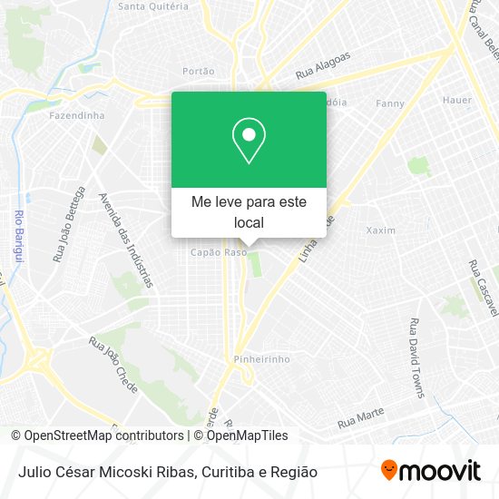 Julio César Micoski Ribas mapa