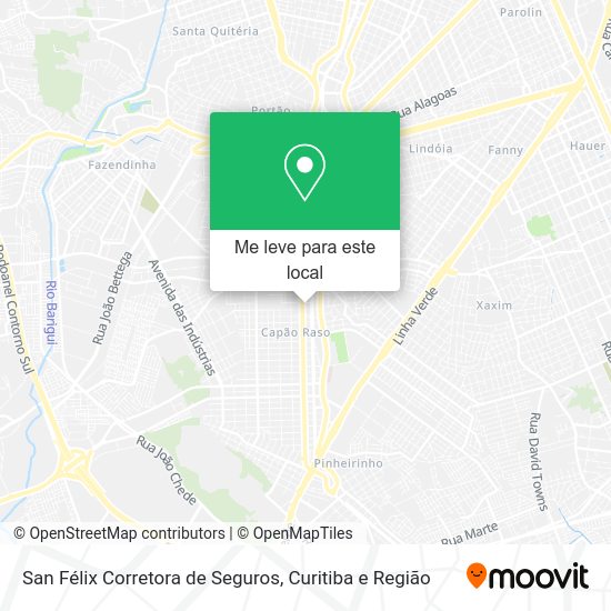 San Félix Corretora de Seguros mapa