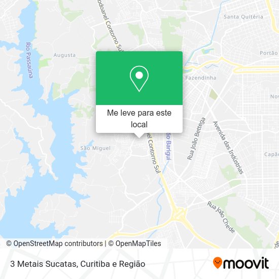 3 Metais Sucatas mapa