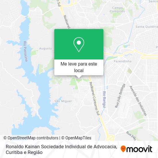 Ronaldo Kainan Sociedade Individual de Advocacia mapa