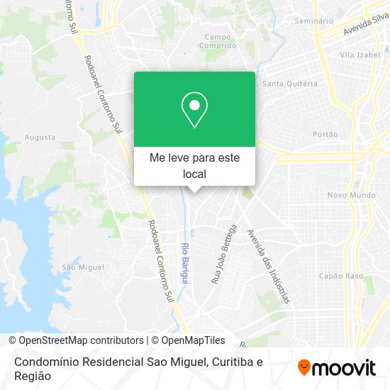 Condomínio Residencial Sao Miguel mapa