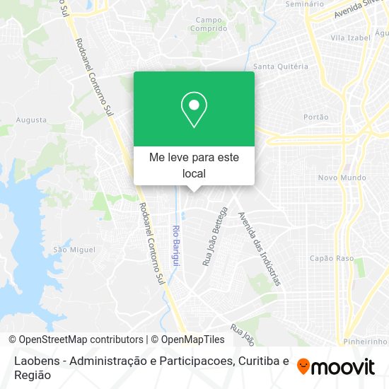 Laobens - Administração e Participacoes mapa