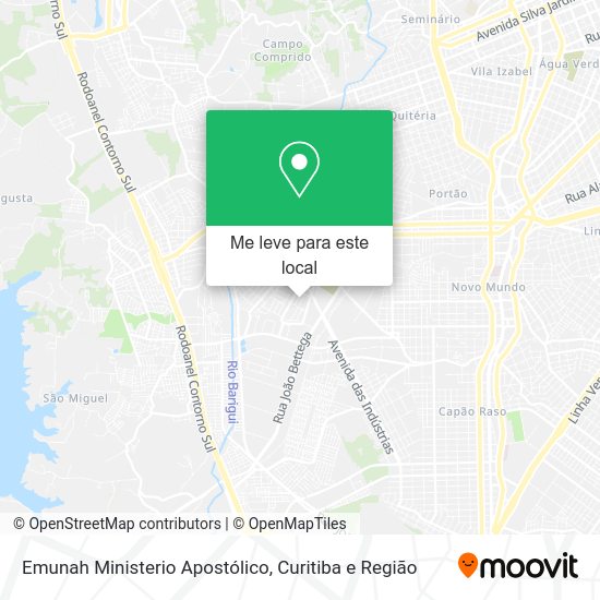 Emunah Ministerio Apostólico mapa