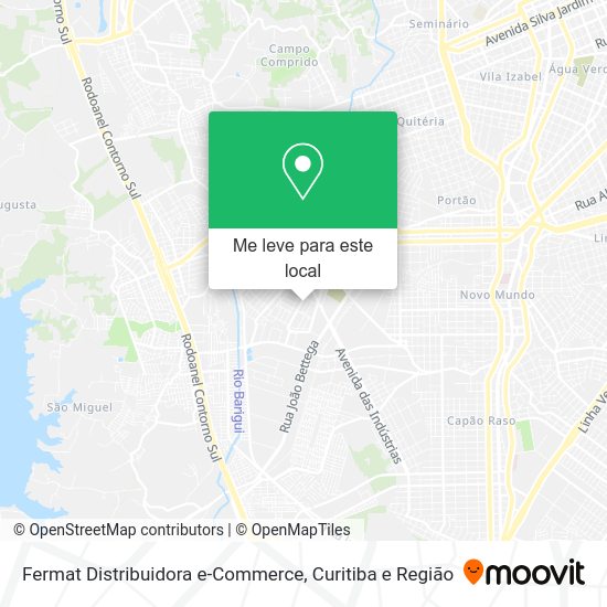 Fermat Distribuidora e-Commerce mapa
