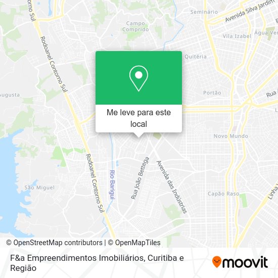 F&a Empreendimentos Imobiliários mapa