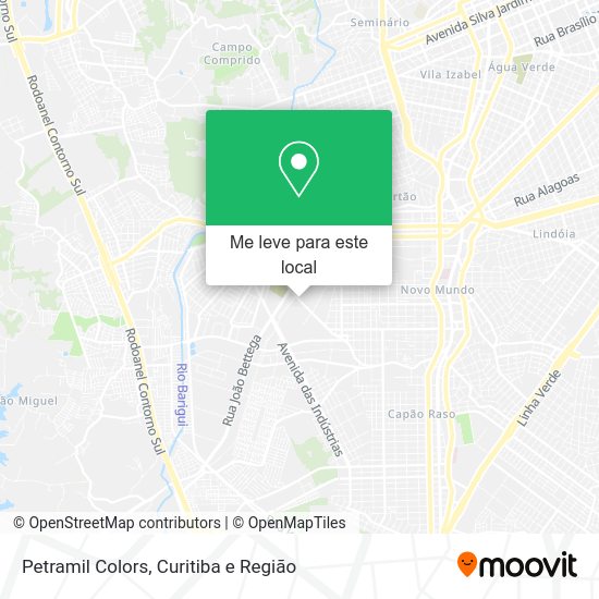 Petramil Colors mapa