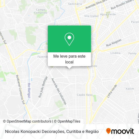 Nicolas Konopacki Decorações mapa