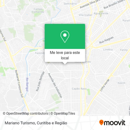 Mariano Turismo mapa