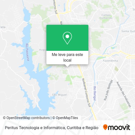 Peritus Tecnologia e Informática mapa