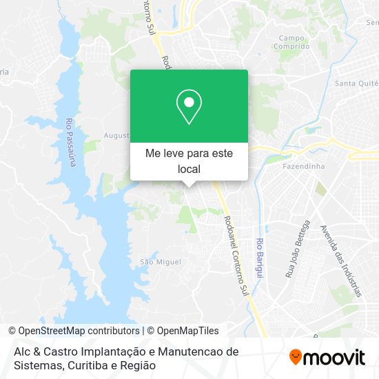 Alc & Castro Implantação e Manutencao de Sistemas mapa