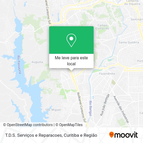 T.D.S. Serviços e Reparacoes mapa