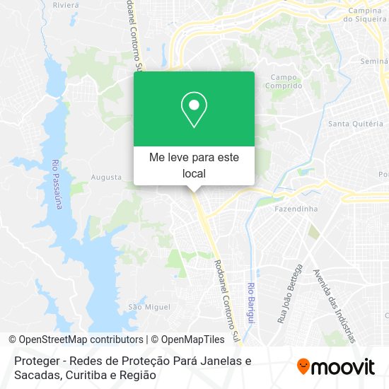 Proteger - Redes de Proteção Pará Janelas e Sacadas mapa