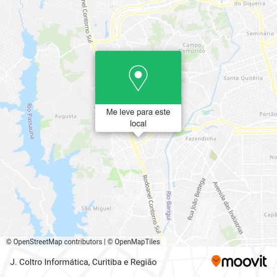 J. Coltro Informática mapa