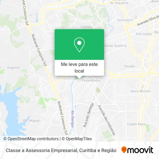 Classe a Assessoria Empresarial mapa
