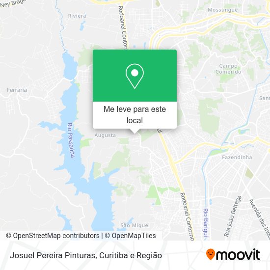 Josuel Pereira Pinturas mapa