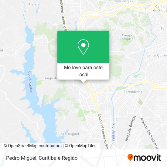 Pedro Miguel mapa