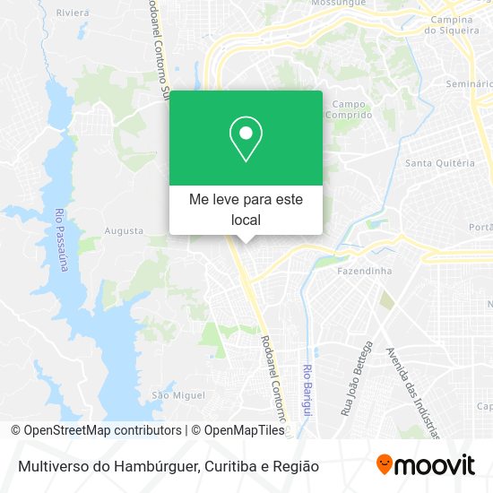 Multiverso do Hambúrguer mapa