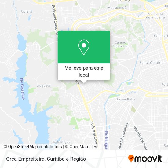 Grca Empreiteira mapa