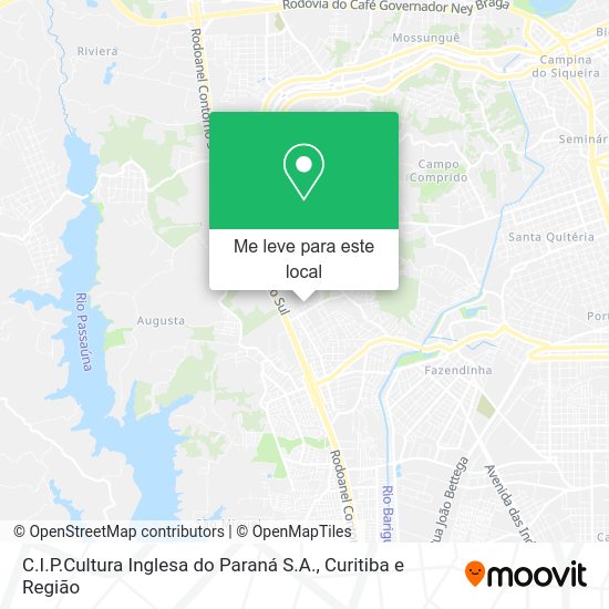 C.I.P.Cultura Inglesa do Paraná S.A. mapa