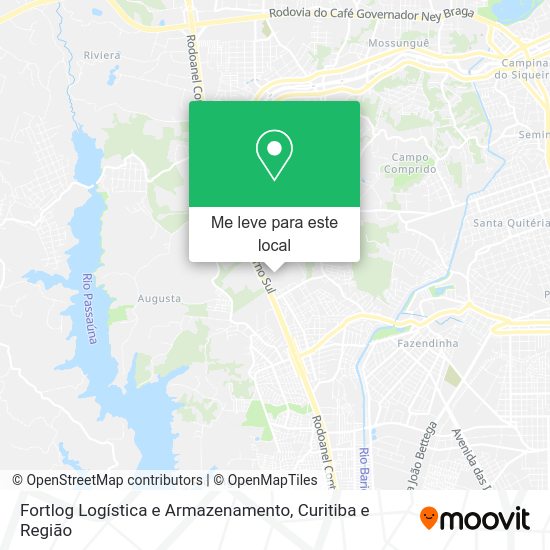 Fortlog Logística e Armazenamento mapa